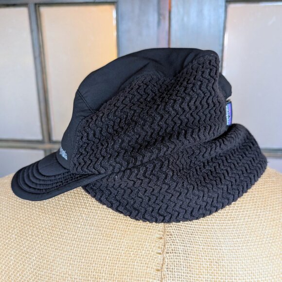 PATAGONIA | Winter Duckbill Running Cap | Black | One-Size - Picture 2 of 6